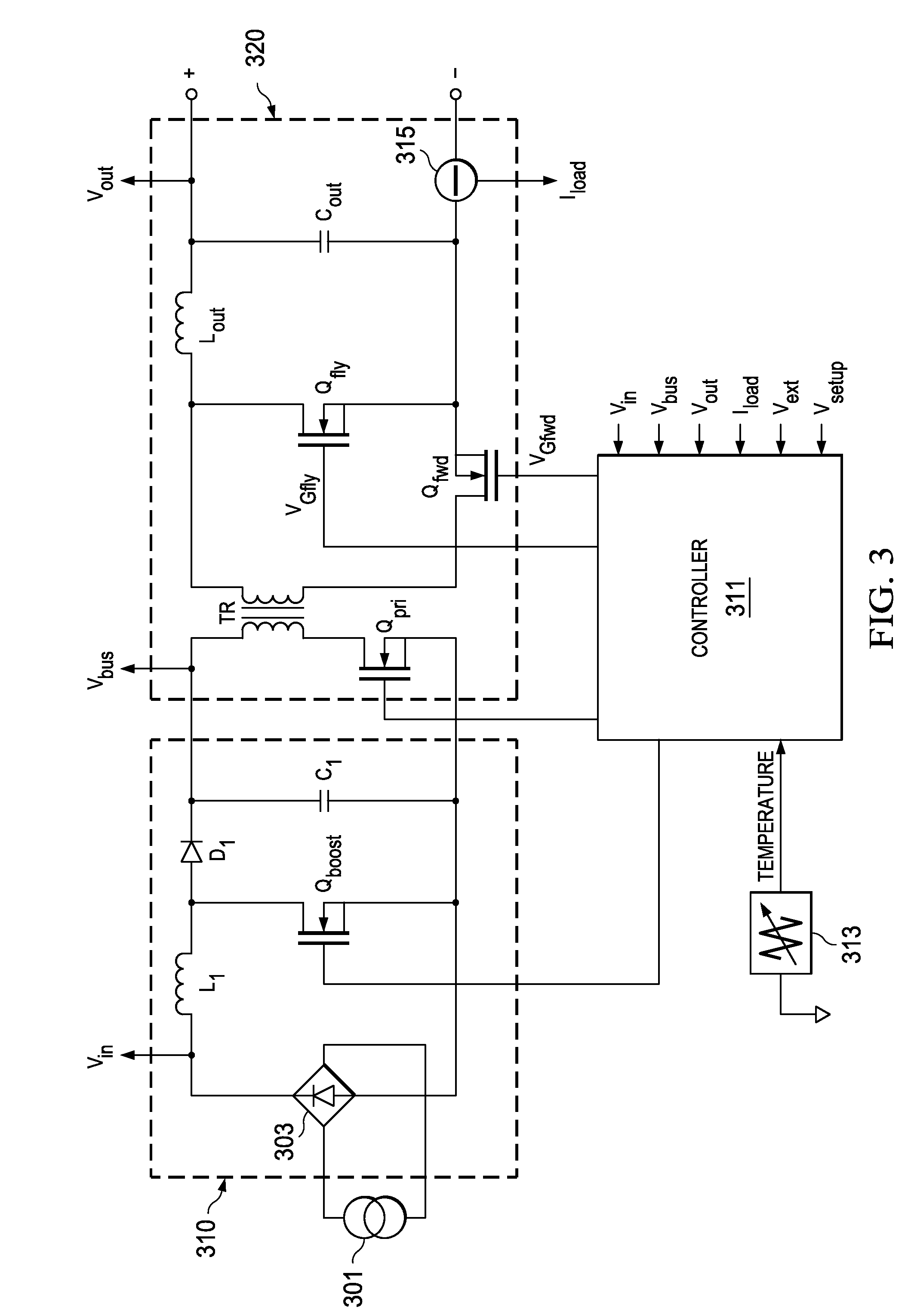 Power Converter with an Adaptive Controller and Method of Operating the Same