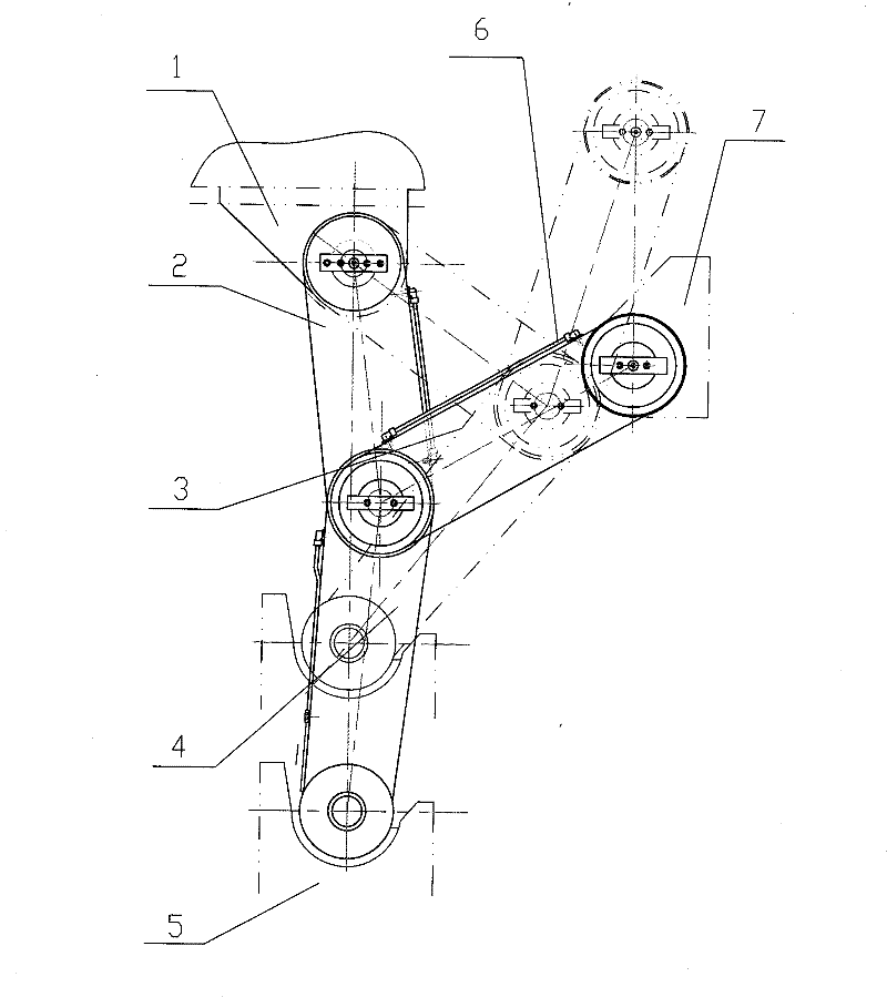 Toggle rod mechanism