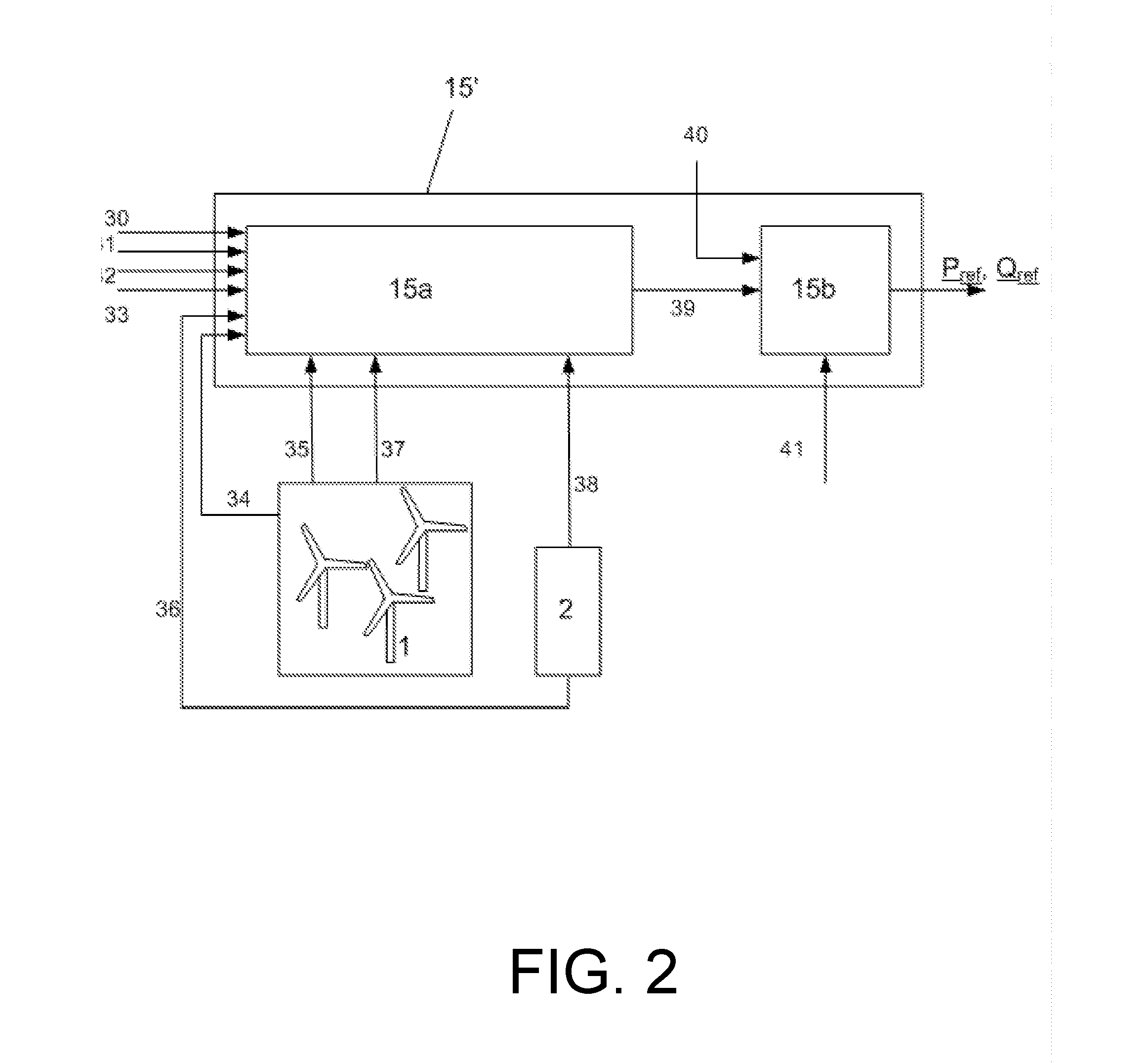 Method of determining individual set points in a power plant controller, and a power plant controller
