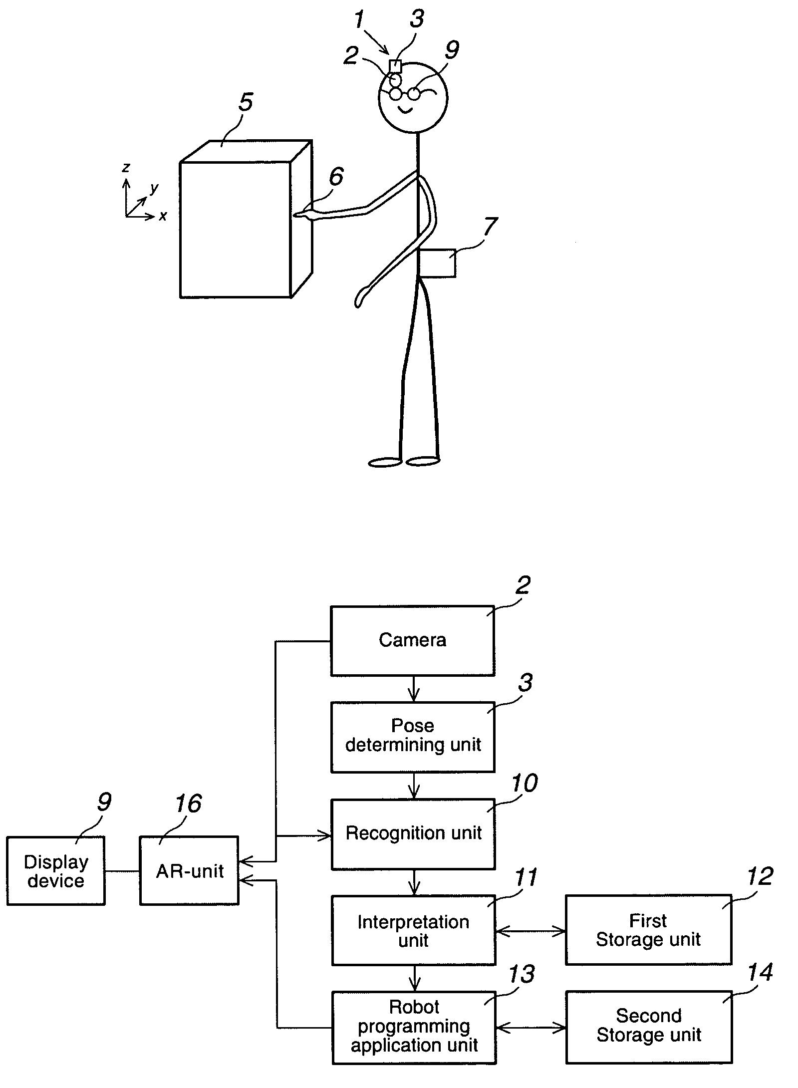 Method and a system for programming an industrial robot