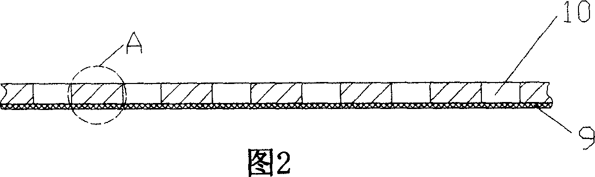 Spray paintable reflective single sided perspective film, and production method