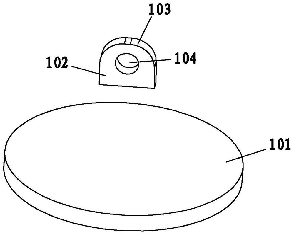 Production method of stainless steel hand sewing buckle