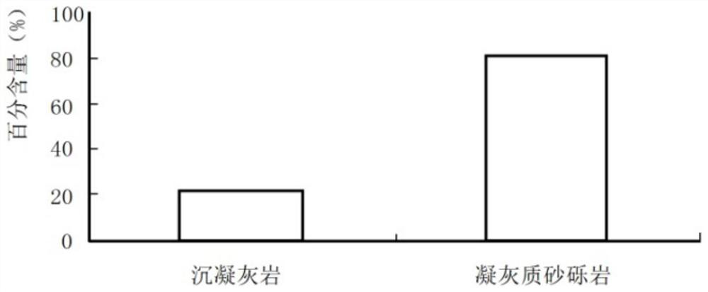 A method for identifying volcanic rock lithology based on characteristic parameter curves of acoustic wave and resistivity