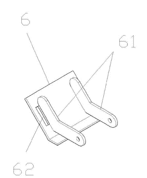 Chained steel tube opening butting device and steel tube butting method