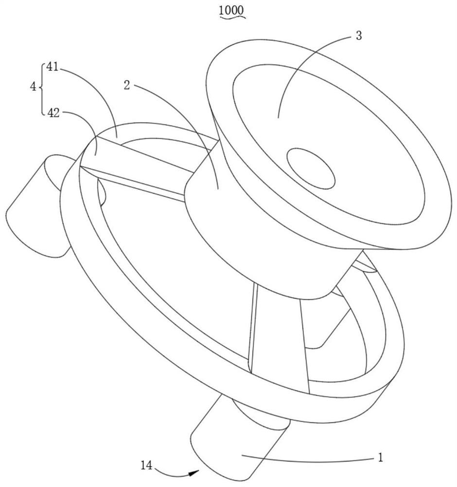 Vehicle wind noise elimination method, device and equipment and computer readable storage medium