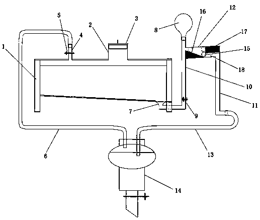 Use method of stevia sugar liquid extraction apparatus