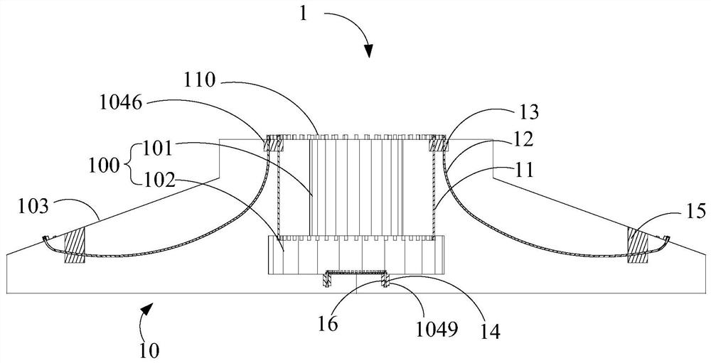 Tower foundation and foundation module thereof