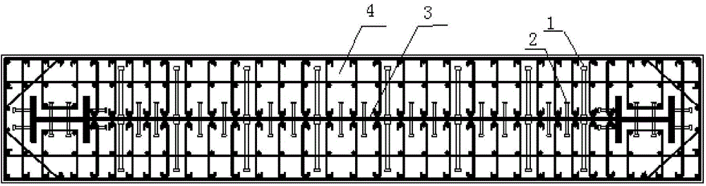 Composite shear wall with super-thick steel plate