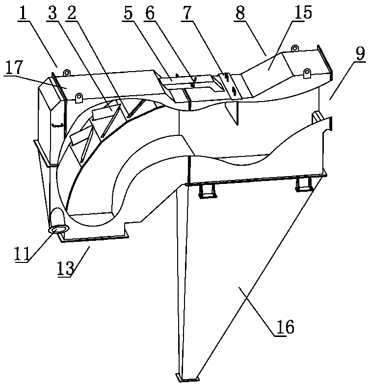 Two-stage mechanical sand recycling device