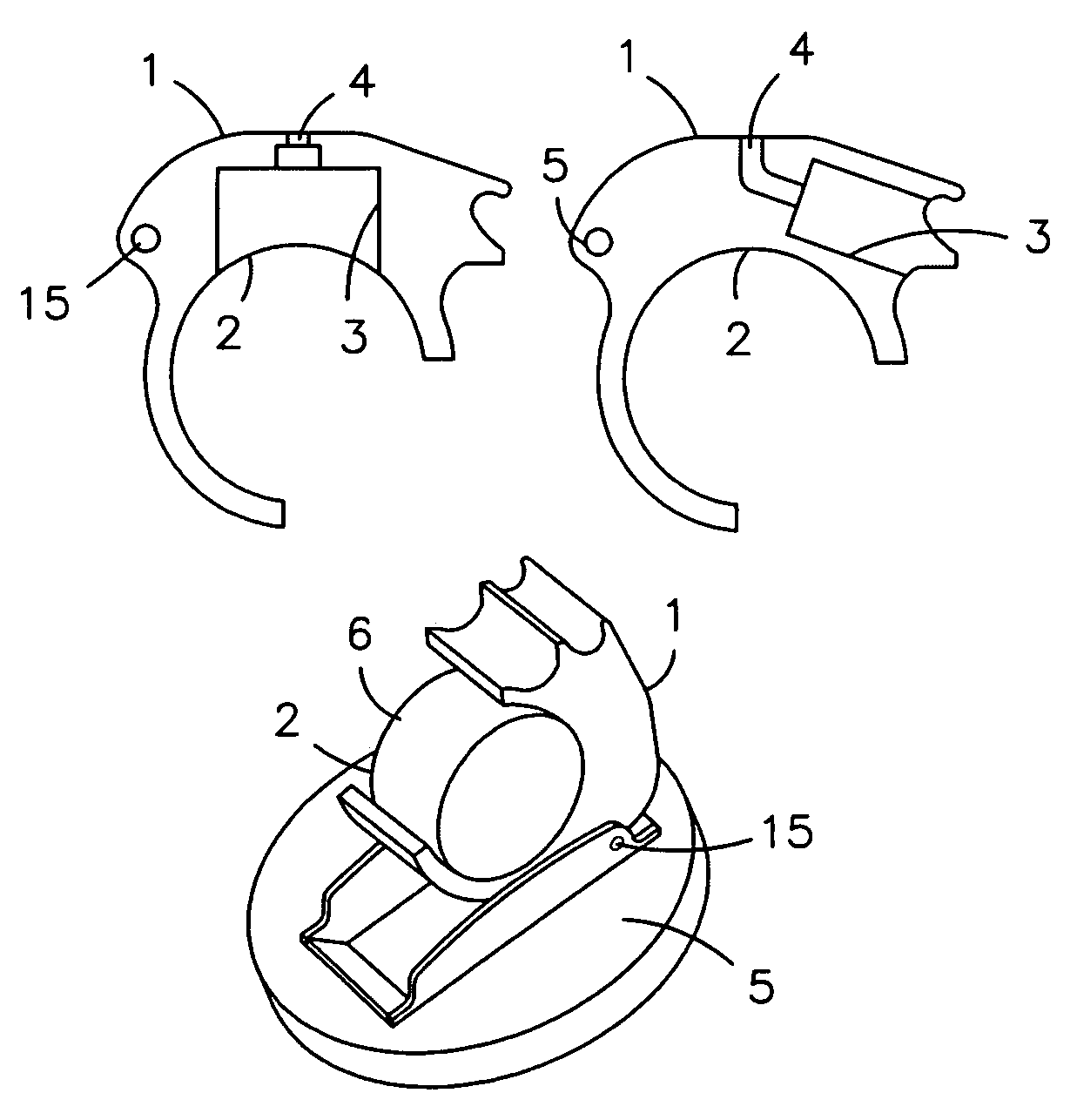 Hearing aid with a microphone in the battery compartment lid