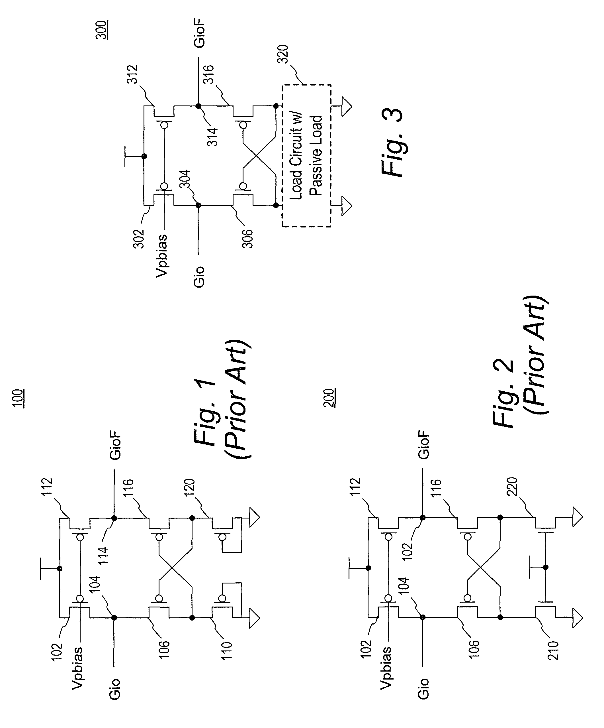 Current mode sense amplifier with passive load