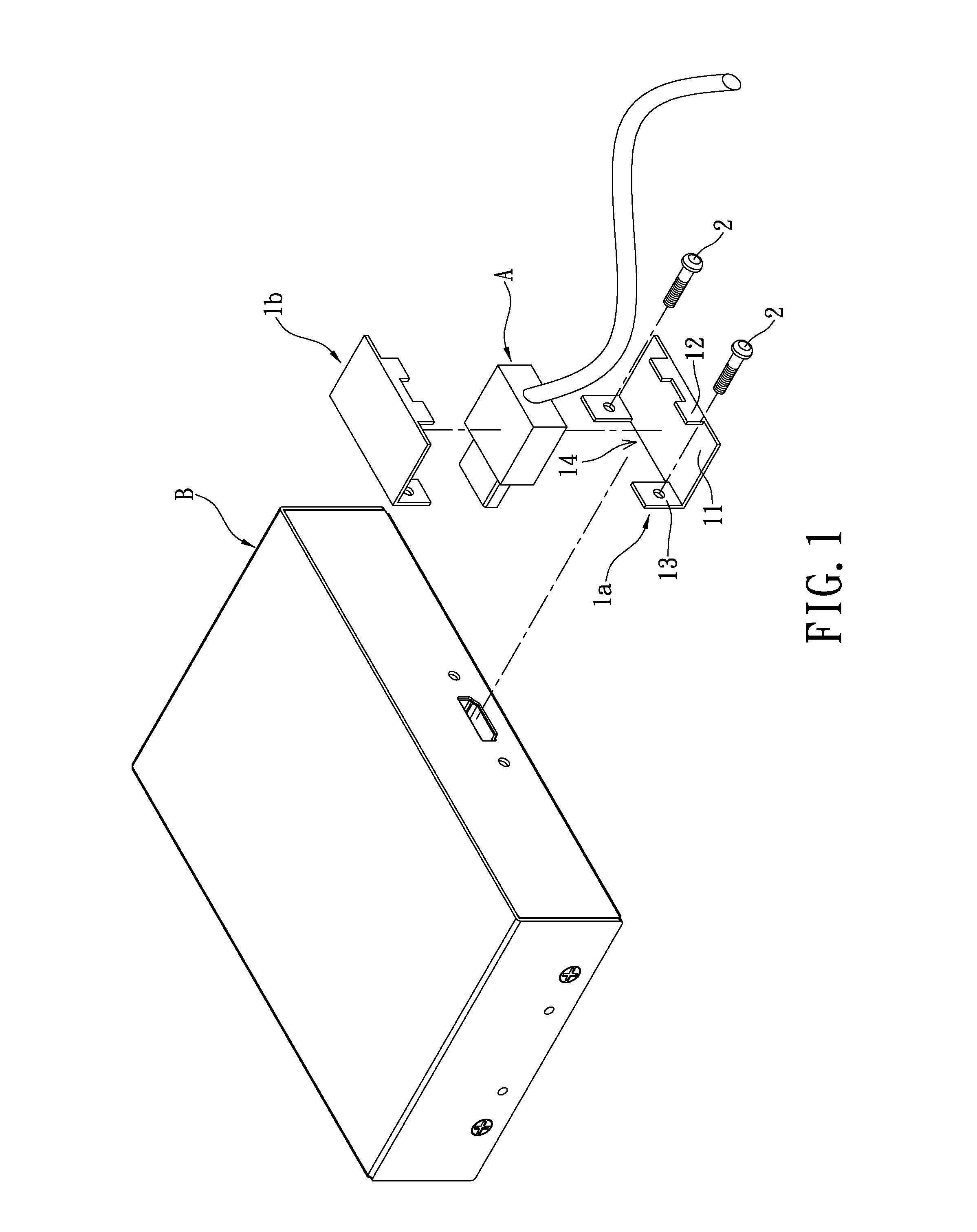 Connector retaining device