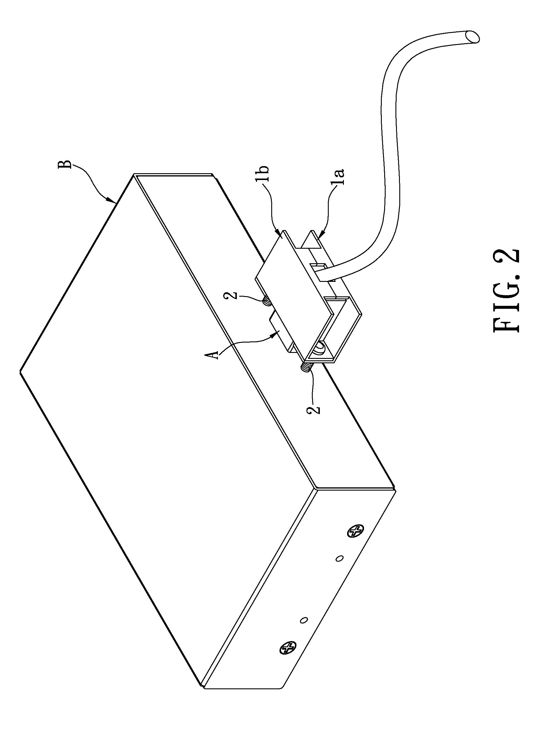 Connector retaining device