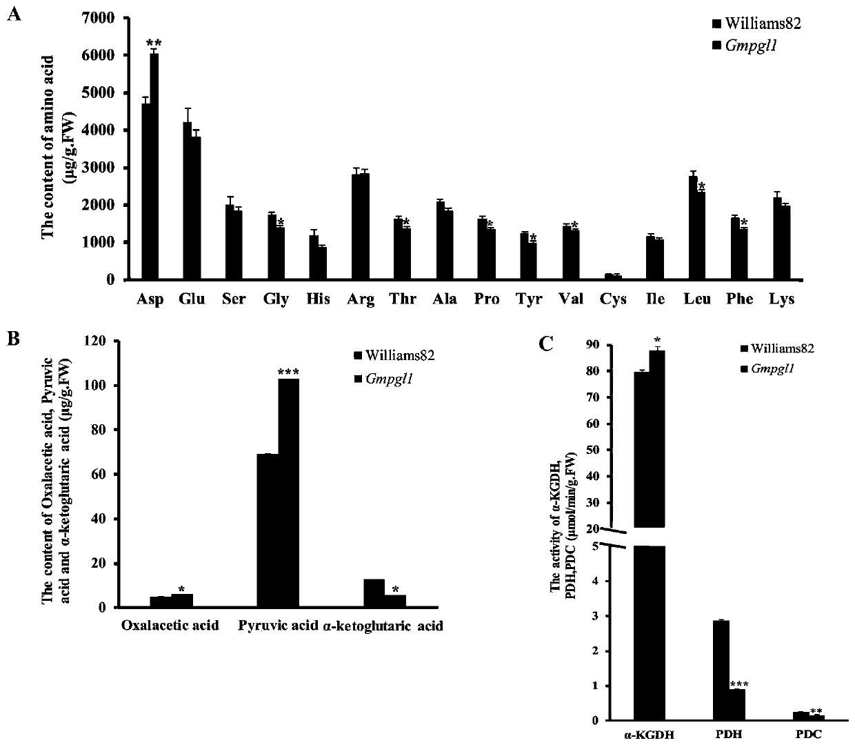 Gene for controlling content of soybean vitamin B1 and application of gene