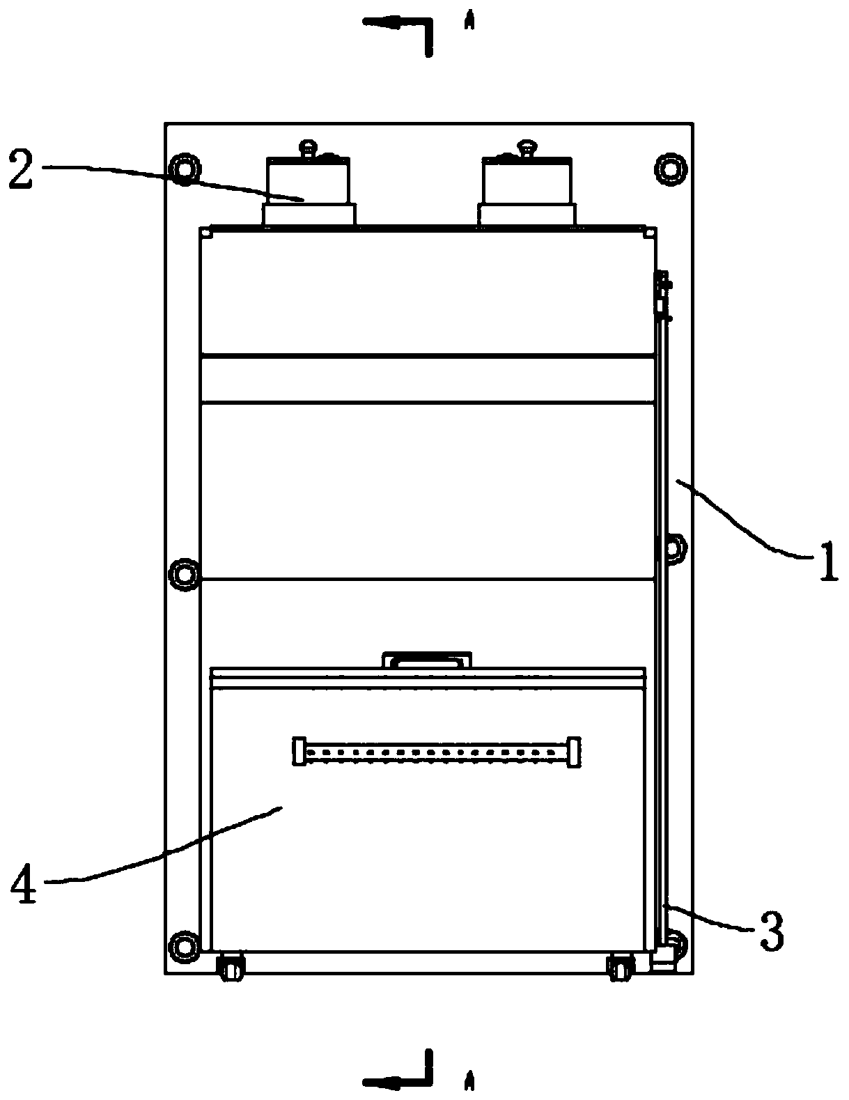 Assembly type nuclear medical waste collecting device