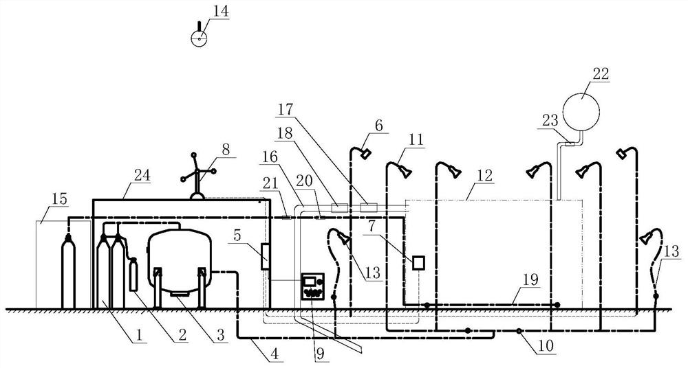 A Transformer Explosion Fire Extinguishing System