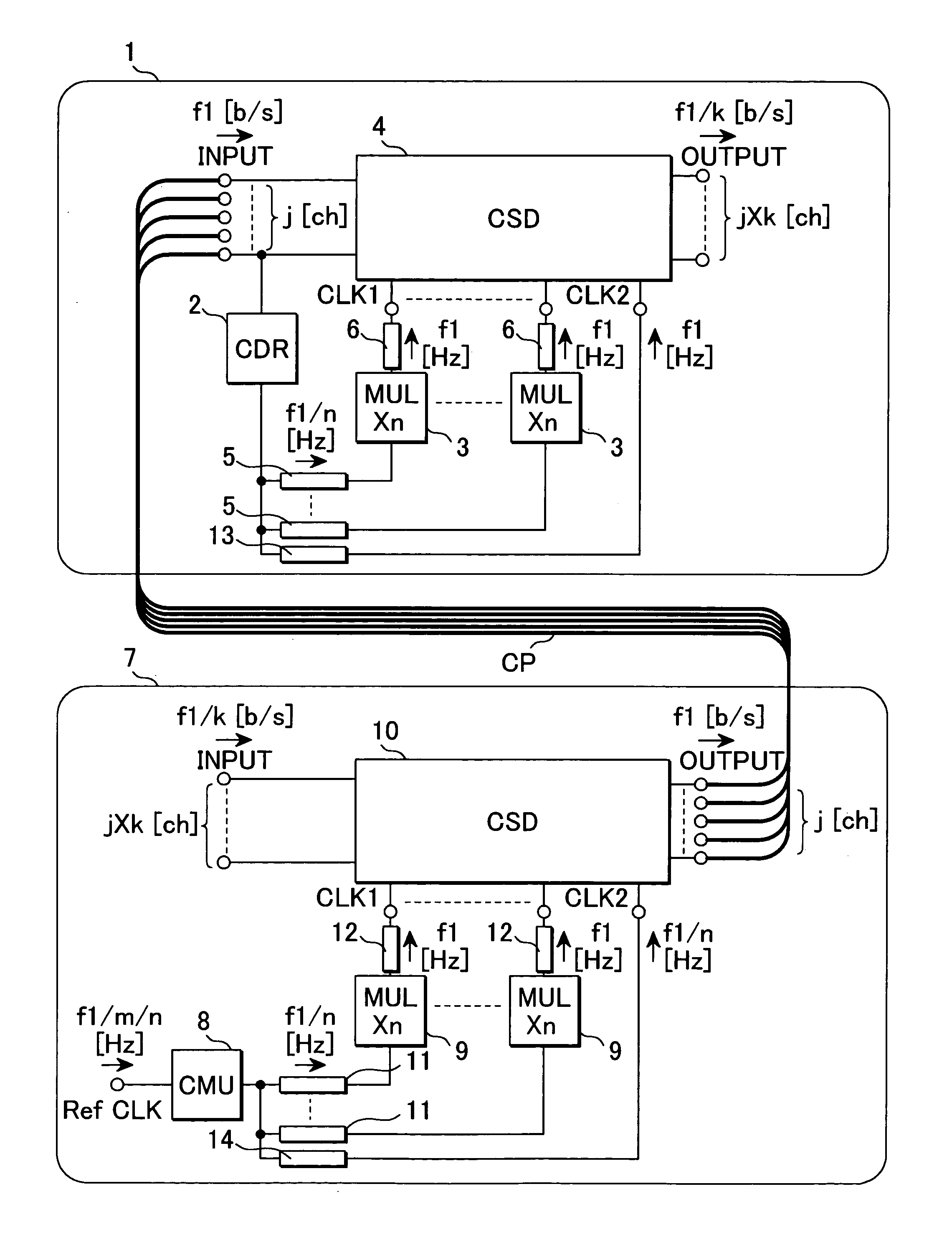 Receiver circuit and transmitter circuit