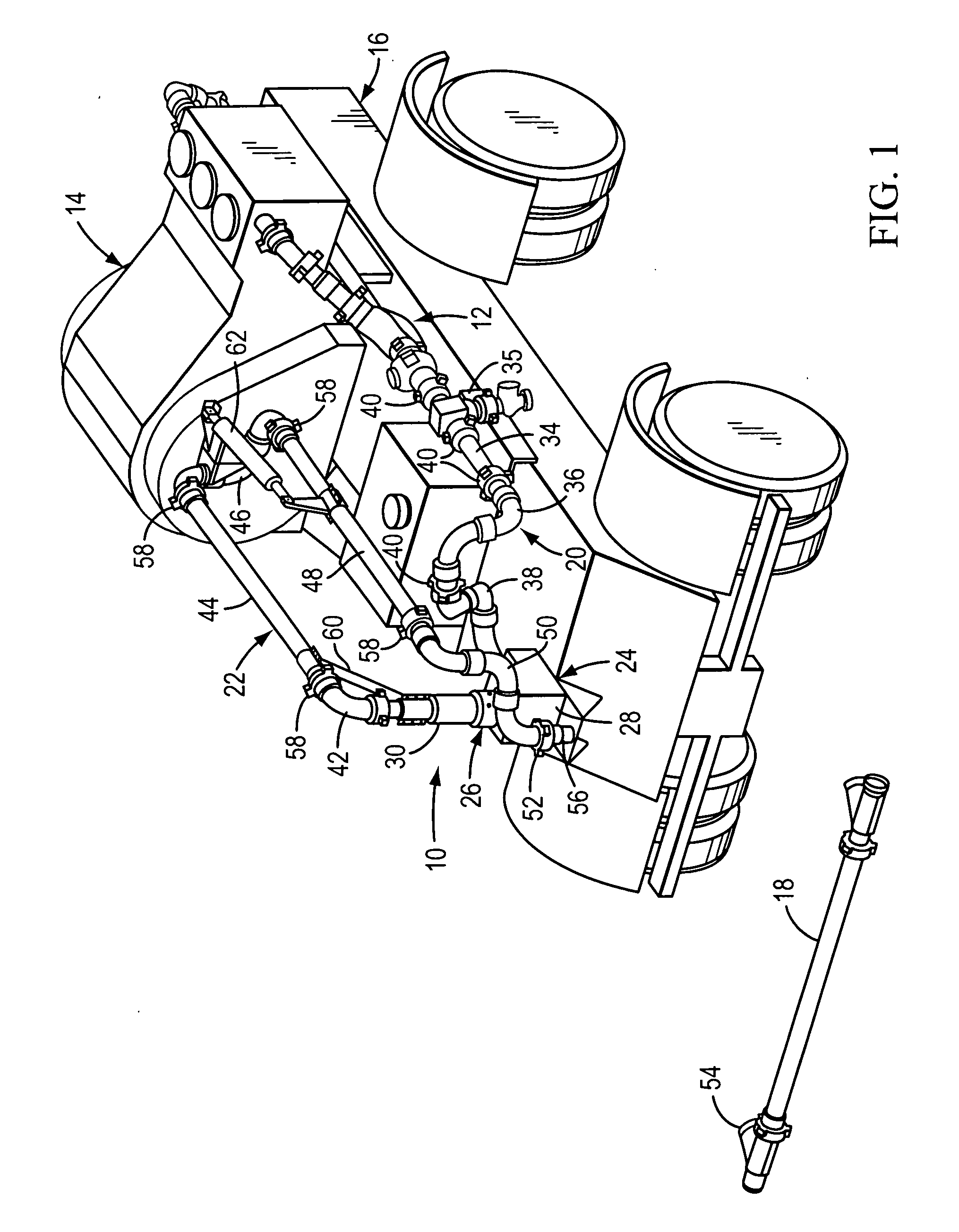 Discharge arm assembly for pumping units