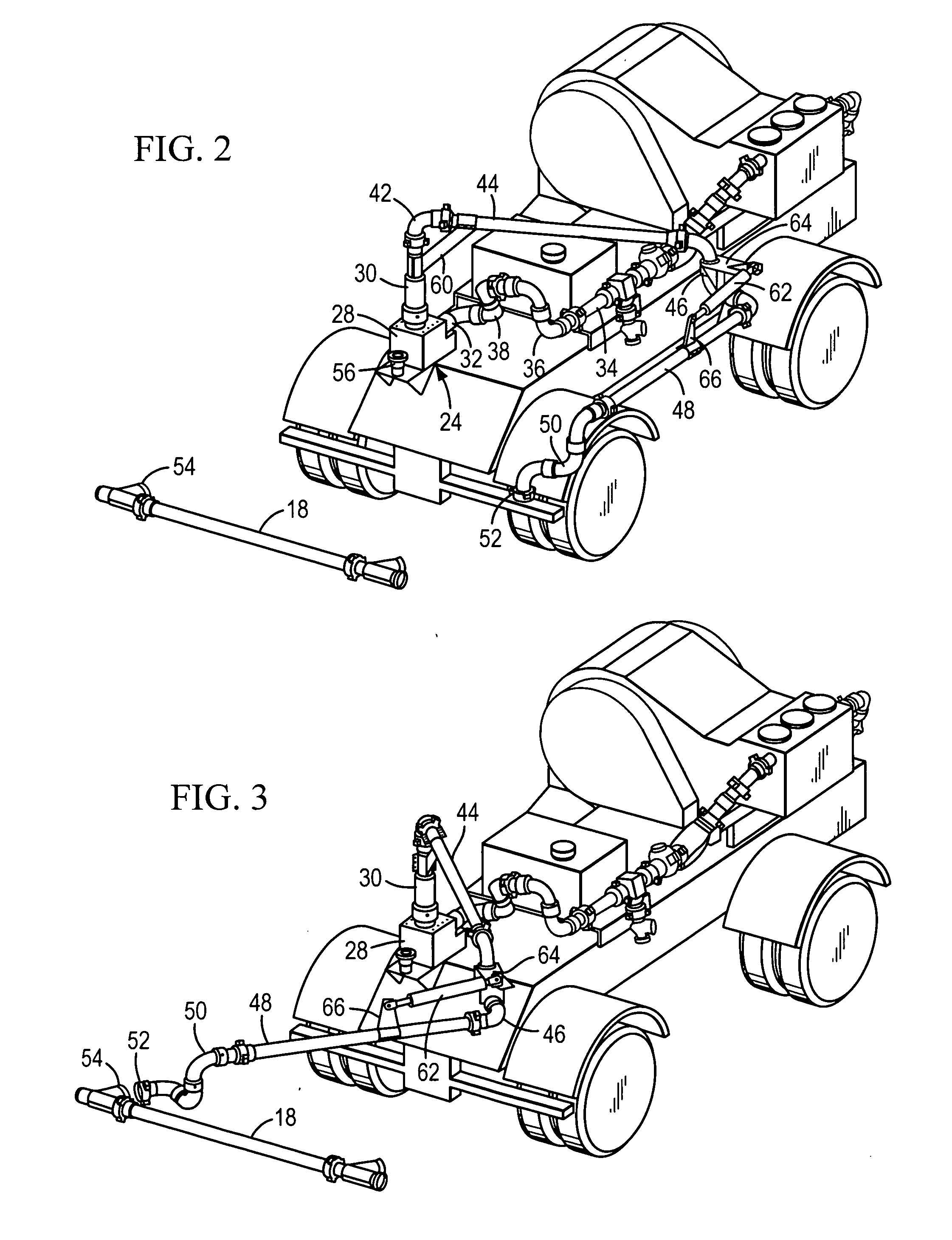 Discharge arm assembly for pumping units