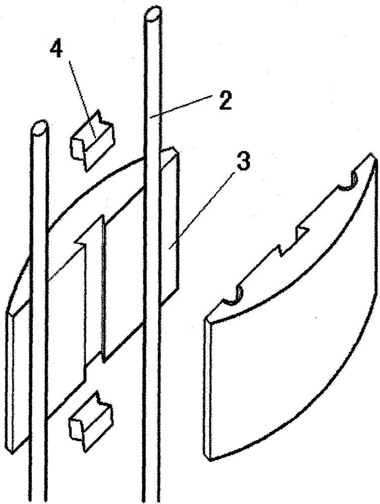 A kind of decoration method and structure