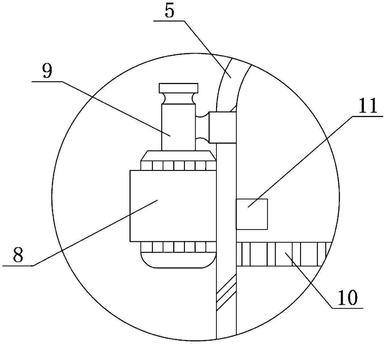 Zooplankton trapping device and using method thereof