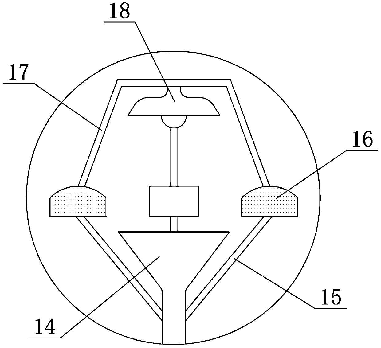 Zooplankton trapping device and using method thereof