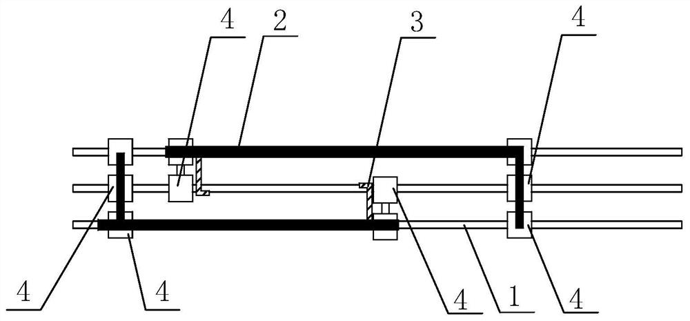 A multi-linkage mechanism and a linked moving door