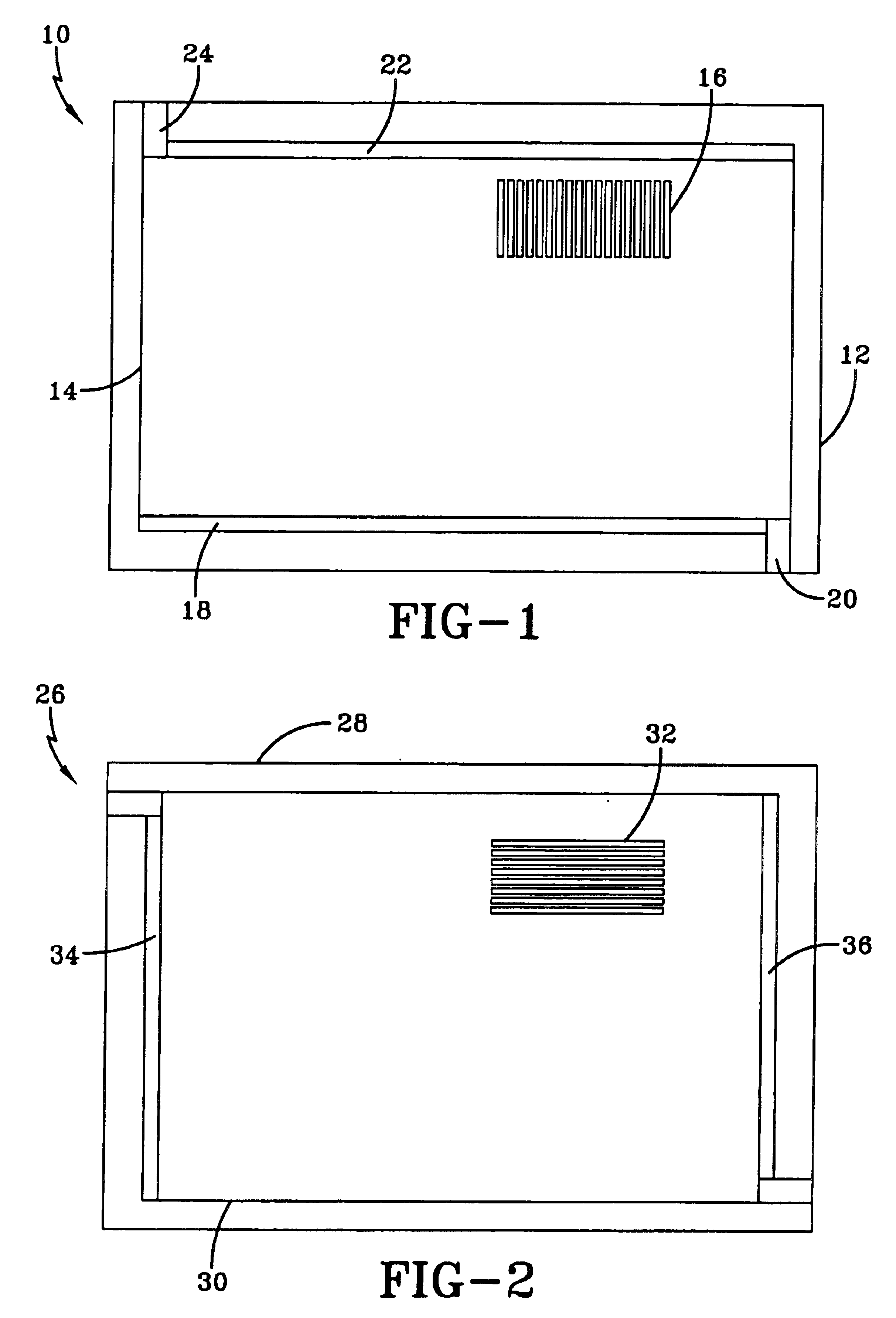 Sidelobe controlled radio transmission region in metallic panel