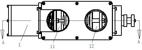 Conversion valve for vacuum pump of cutting machine