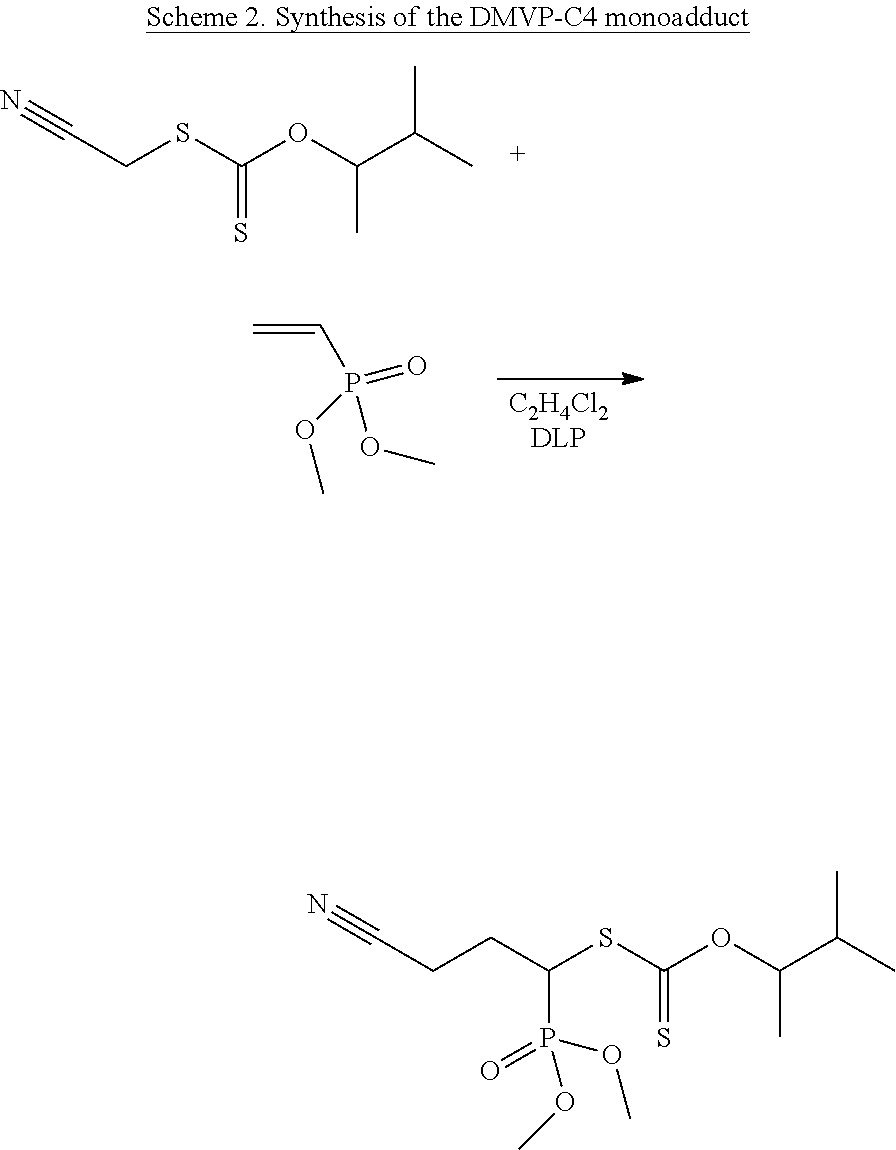 Polyphosphorus polymer that is thiol-functionalised at the chain ends and production method thereof