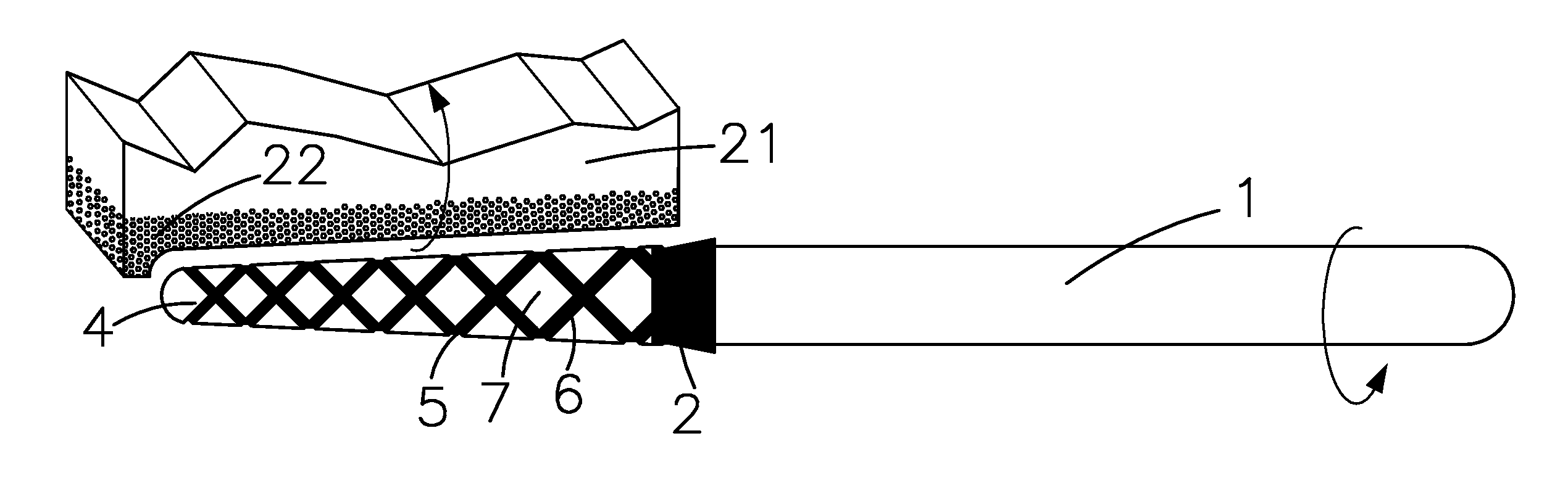 Method for applying a powdered-diamond coating to the surface of cutters for dentistry excluding slot surfaces