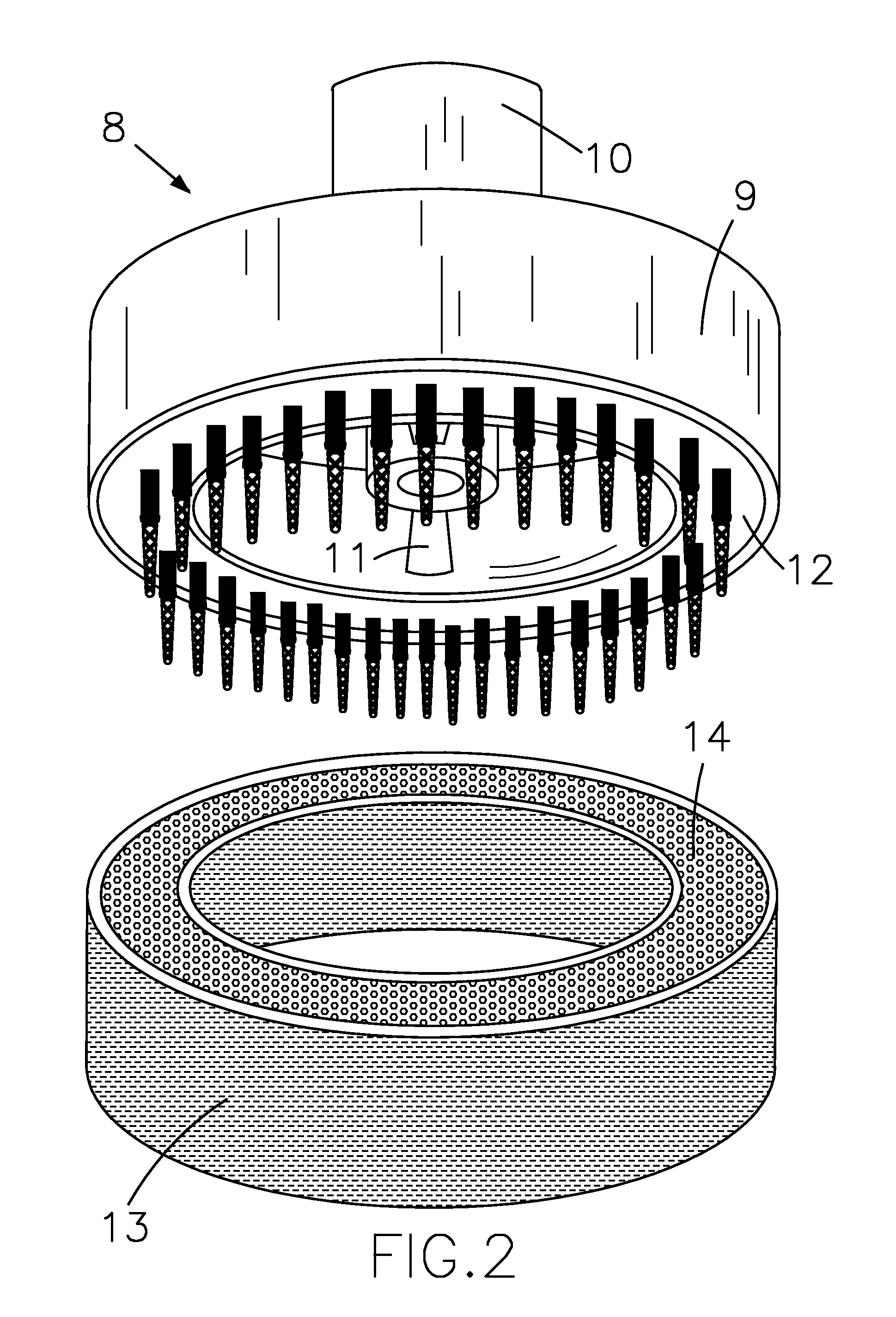 Method for applying a powdered-diamond coating to the surface of cutters for dentistry excluding slot surfaces
