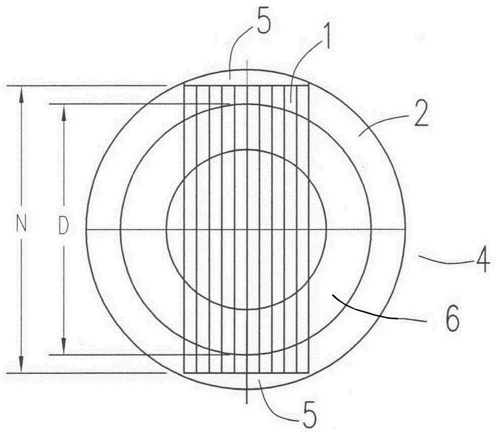 Processing method of combined high-speed electromagnet core