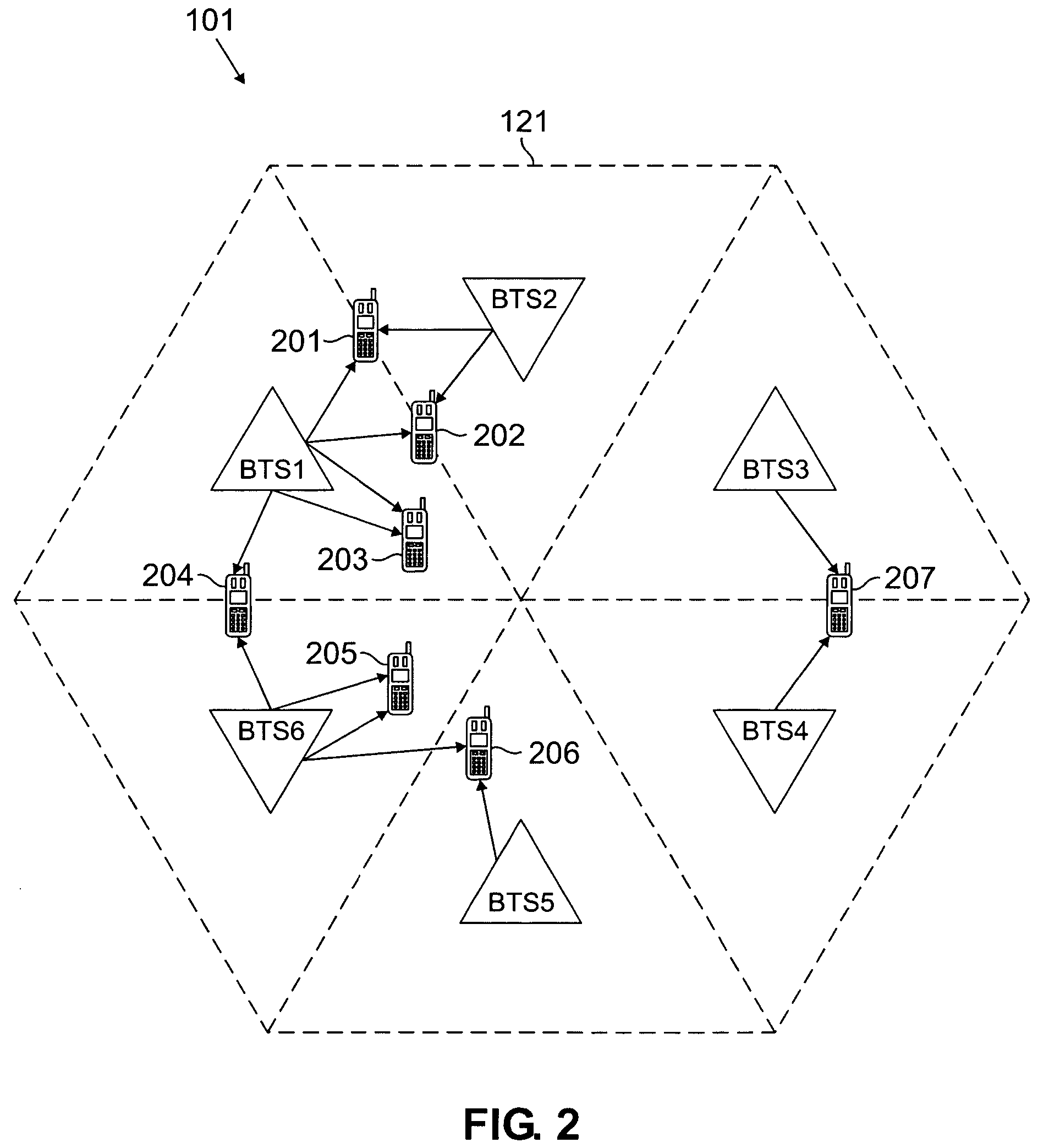 Apparatus and method for reducing paging channel loading for broadcast multicast services in a wireless network