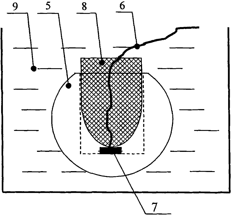 Method for producing titanium alloy artificial hip joint with abrasion-proof ceramic coat
