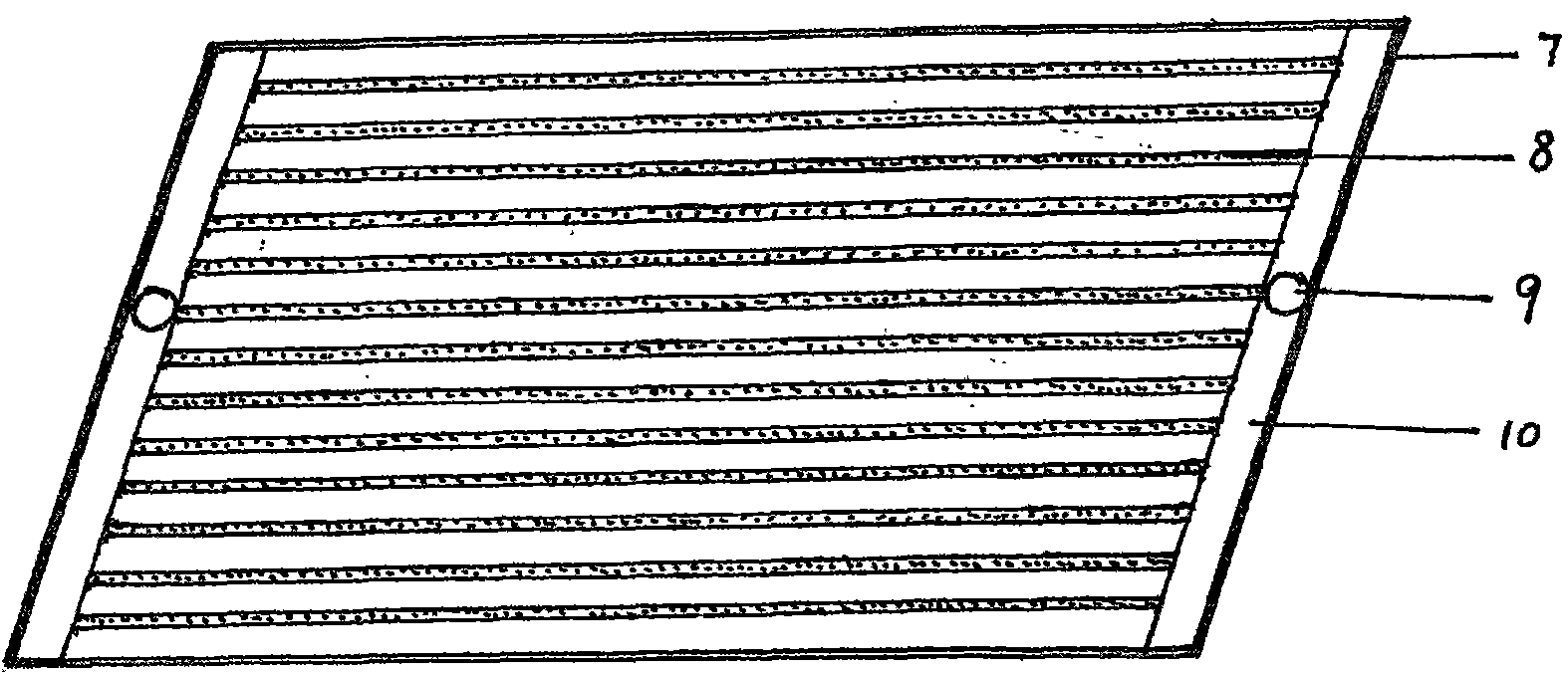 Composition and application method of aeration device