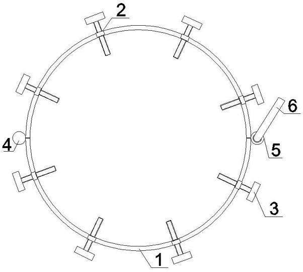 Fixing device for pipeline butt joint pairing connection and pipeline butt joint method