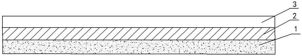 A graphene silver nanowire composite flexible heating film assembly