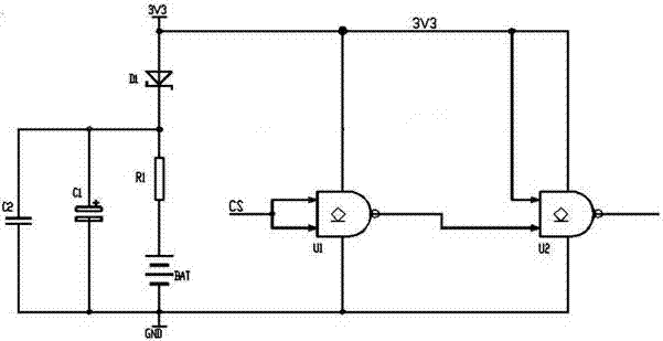 Power down protection circuit and storage equipment