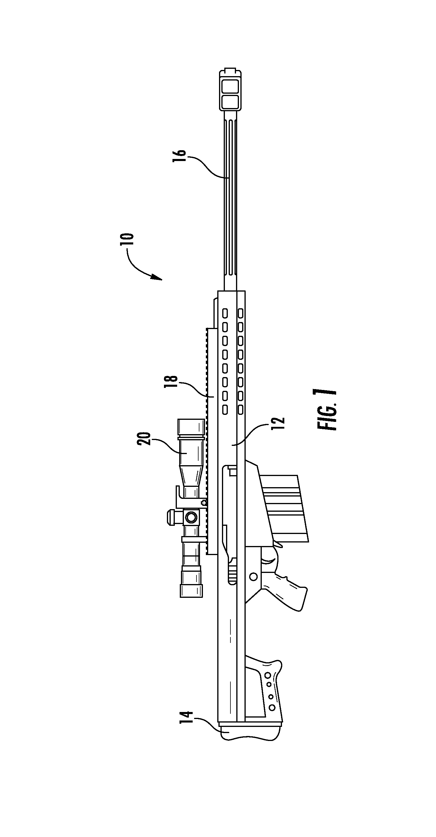 Modular integrated rail system including a dampening device