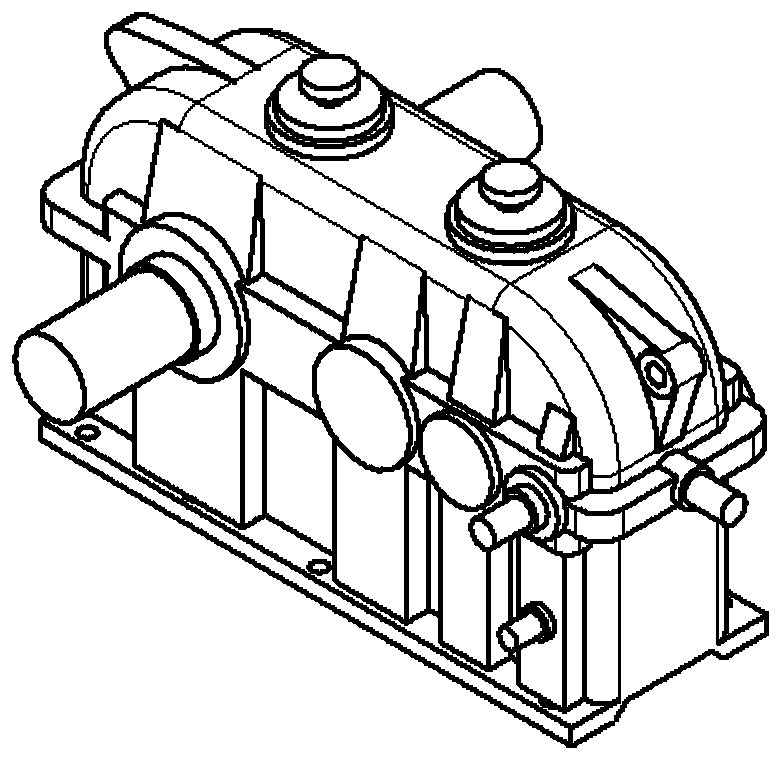 Non-balance-weight-type ship elevator hoisting mechanism