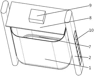 Sterilization type environment-friendly garbage can