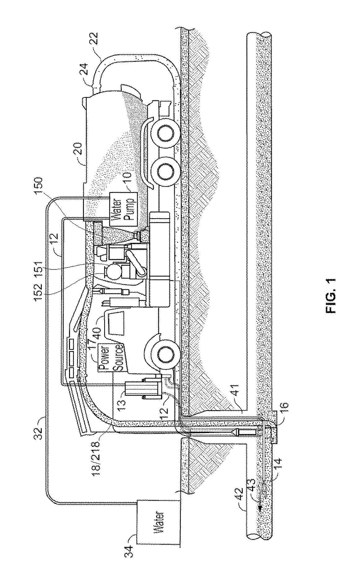 Dripless expanding tubes for combination truck