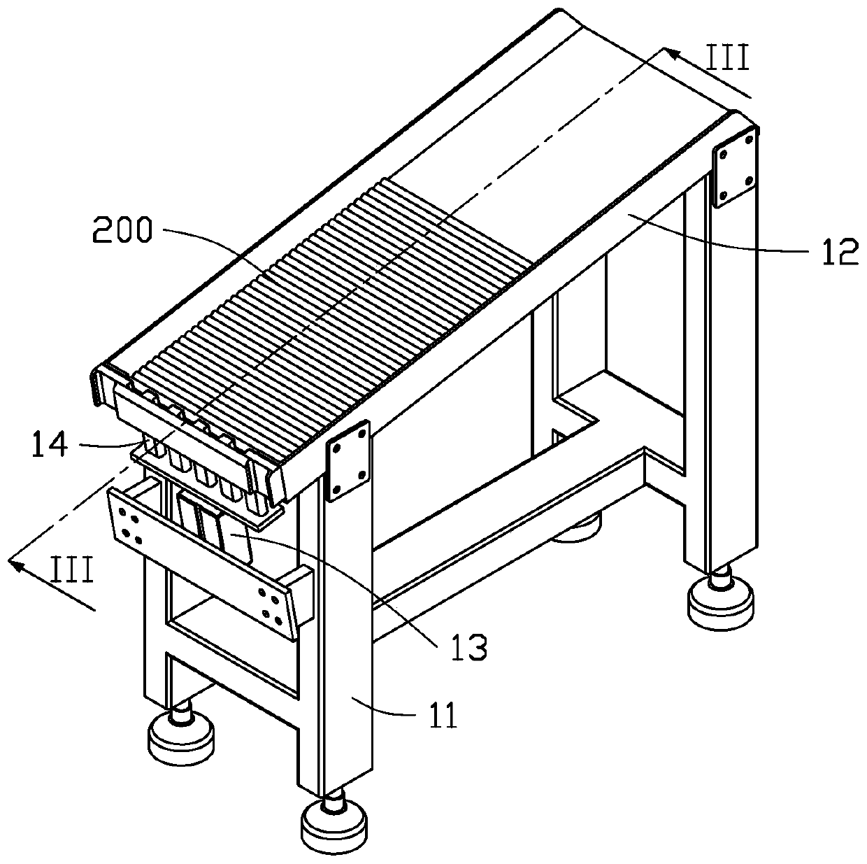 Detecting and packaging device