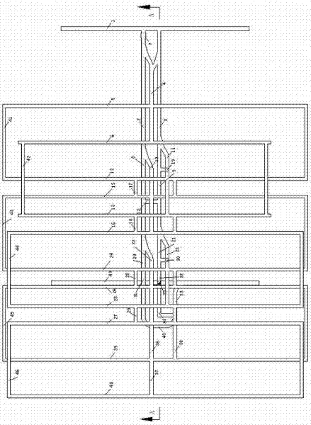 Component-based mining area roadway layout model