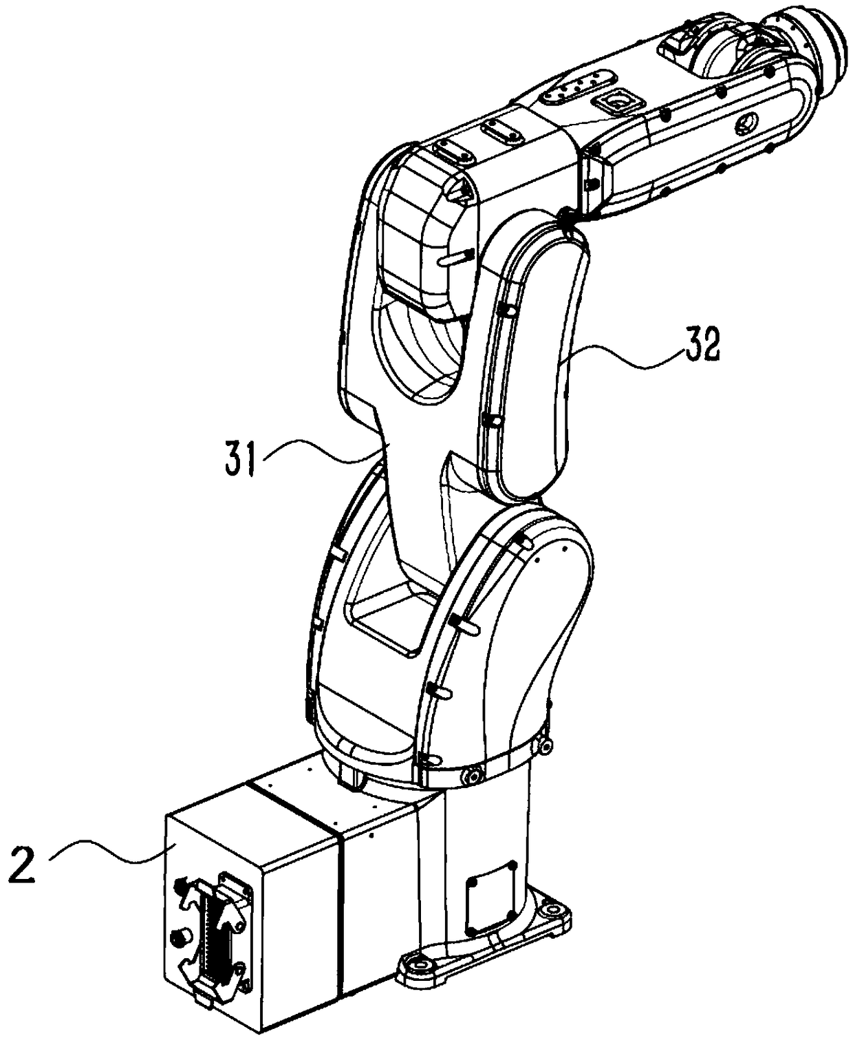 Robot inner temperature adjusting system