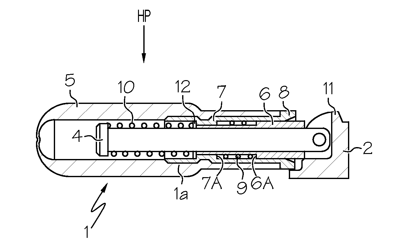 Safety fold-away handle