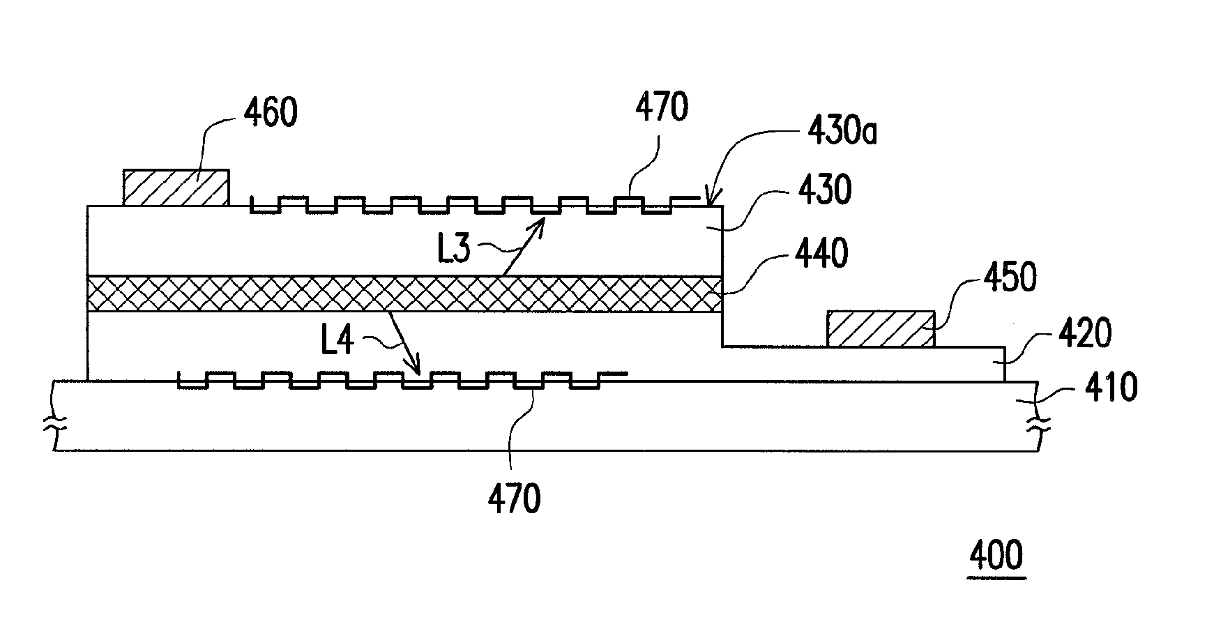 Circular photonic crystal structure, light emitting diode device and photoelectric conversion device
