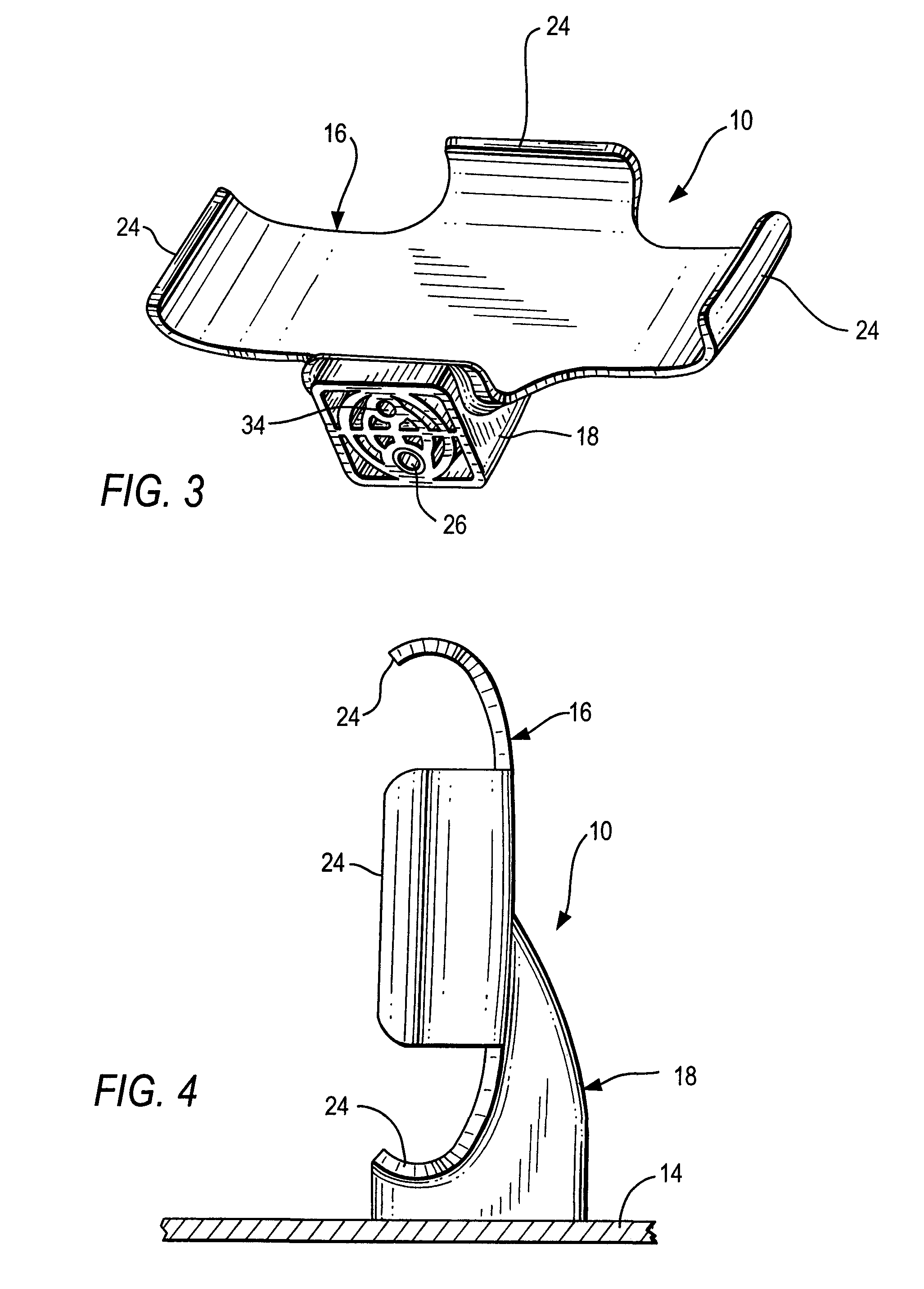 Stabilized mount for, and method of, steadily supporting a motion-sensitive, image capture device