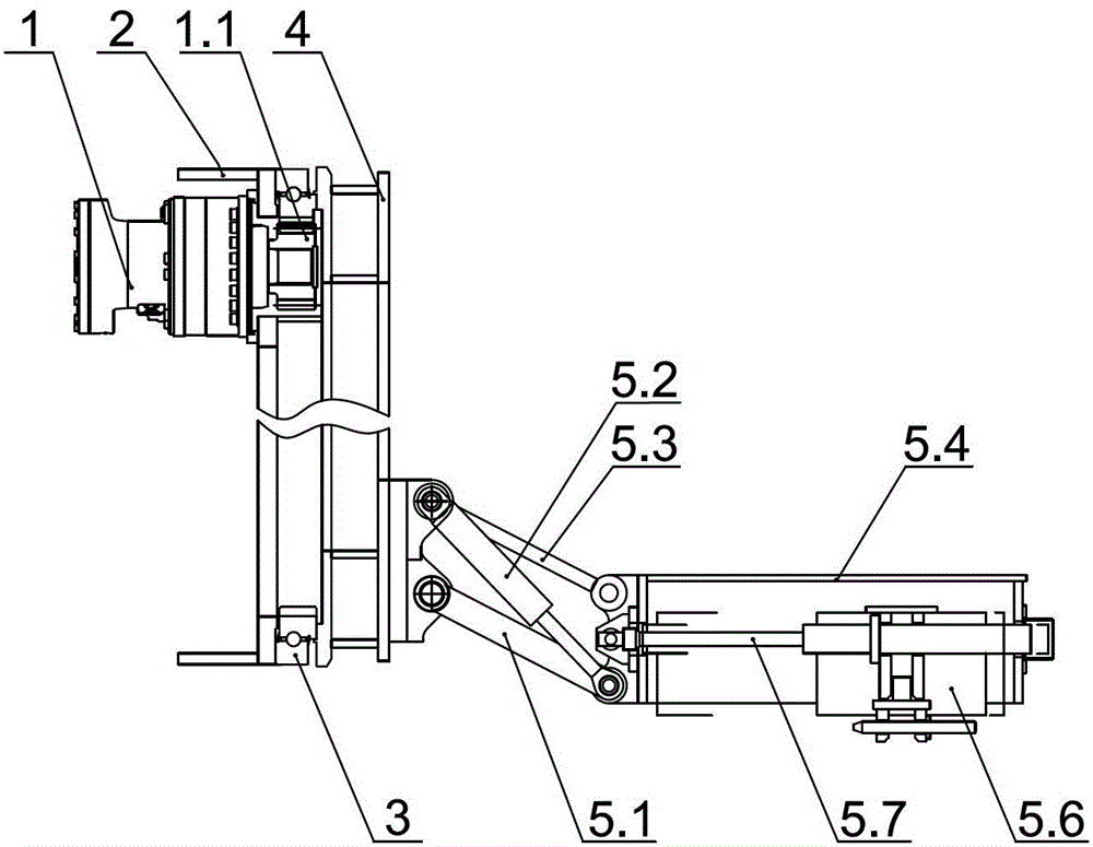 A segment assembly device for a small tunnel boring machine